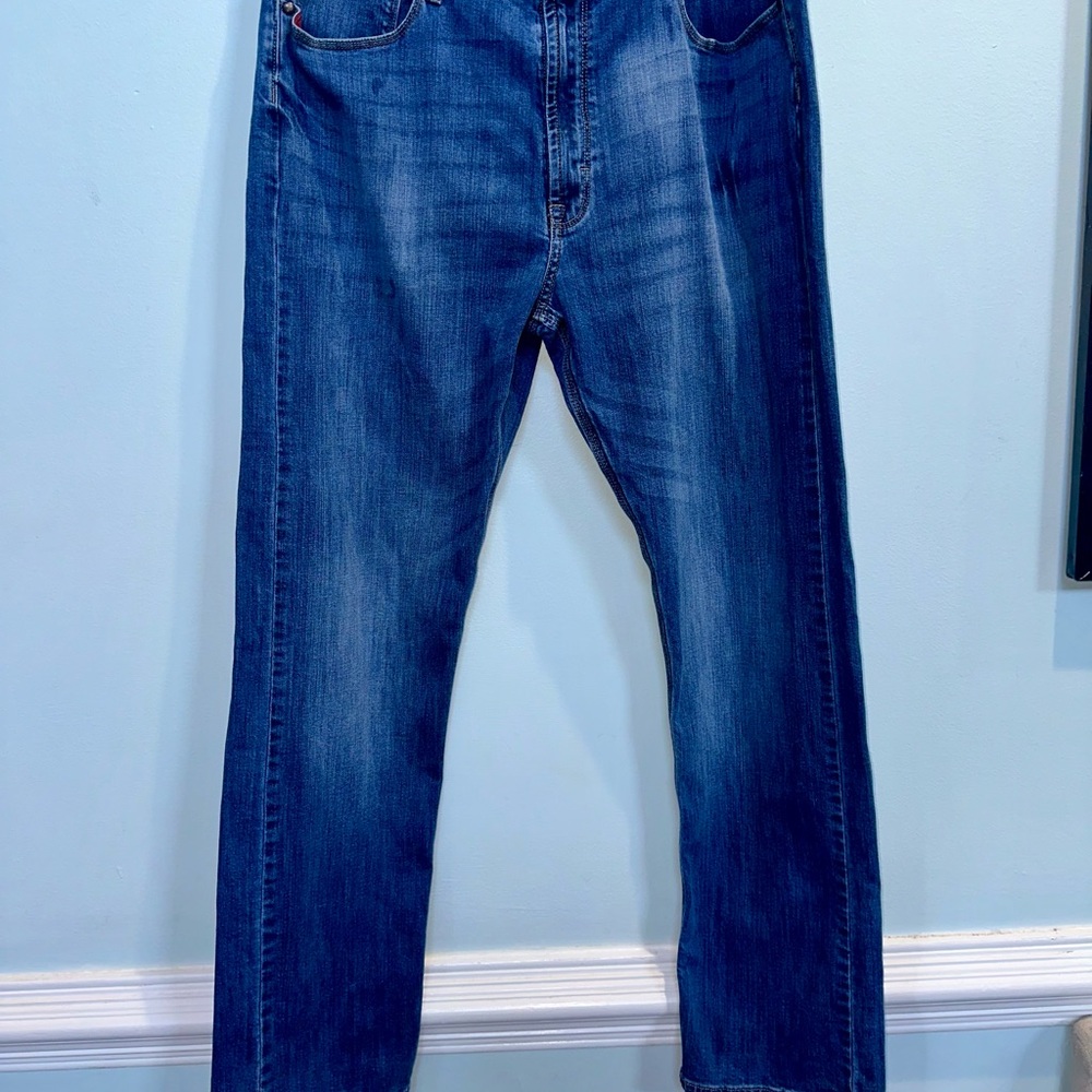Wrangler Red Vintage Statement Men’s Jeans Size 38/32